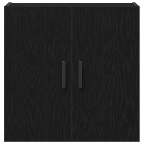 vidaXL Wall Cabinet Black oak 60 x 31 x 60 cm Engineered Wood