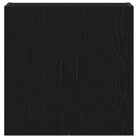 vidaXL Wall Cabinet Black oak 60 x 31 x 60 cm Engineered Wood