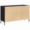 vidaXL Sideboard Black oak 100 x 36 x 60 cm Engineered wood
