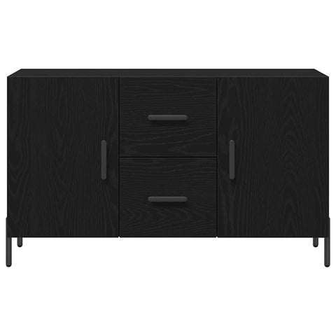 vidaXL Sideboard Black oak 100 x 36 x 60 cm Engineered wood