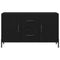 vidaXL Sideboard Black oak 100 x 36 x 60 cm Engineered wood