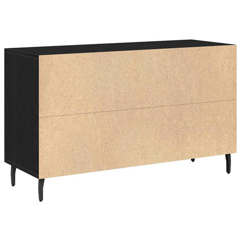 vidaXL Sideboard Black oak 100 x 36 x 60 cm Engineered wood