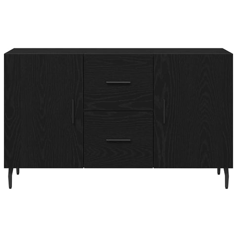 vidaXL Sideboard Black oak 100 x 36 x 60 cm Engineered wood