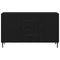 vidaXL Sideboard Black oak 100 x 36 x 60 cm Engineered wood