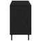 vidaXL Sideboard Black oak 100 x 36 x 60 cm Engineered wood