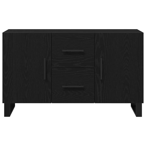 vidaXL Sideboard Black oak 100 x 36 x 60 cm Engineered wood