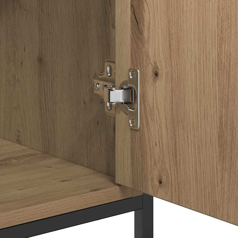 vidaXL Sideboard Artisan oak 100 x 35 x 80 cm Engineered wood