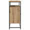 vidaXL Sideboard Artisan oak 100 x 35 x 80 cm Engineered wood
