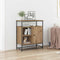 vidaXL Sideboard Artisan oak 69 x 35 x 80 cm Engineered wood