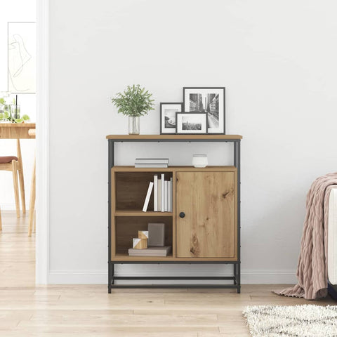 vidaXL Sideboard Artisan oak 69 x 35 x 80 cm Engineered wood