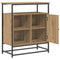 vidaXL Sideboard Artisan oak 69 x 35 x 80 cm Engineered wood