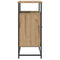vidaXL Sideboard Artisan oak 69 x 35 x 80 cm Engineered wood