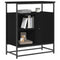 vidaXL Sideboard Black oak 69 x 35 x 80 cm Engineered wood