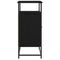 vidaXL Sideboard Black oak 69 x 35 x 80 cm Engineered wood
