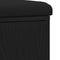 vidaXL Shoe Bench with Drawer Black 100 x 30 x 48 cm Engineered wood