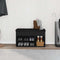 vidaXL Shoe Bench with Storage Black 80 x 30 x 45 cm Engineered wood