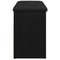 vidaXL Shoe Bench with Storage Black 80 x 30 x 45 cm Engineered wood