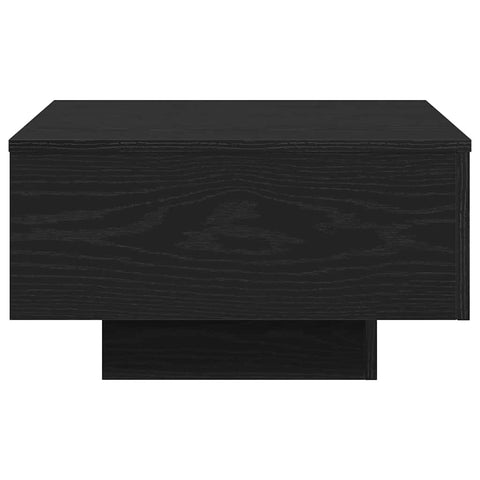 vidaXL Coffee Table Black Oak 55 x 55 x 31 cm