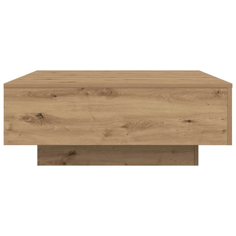 vidaXL Coffee Table Artisan Oak 80 x 80 x 31 cm Engineered Wood