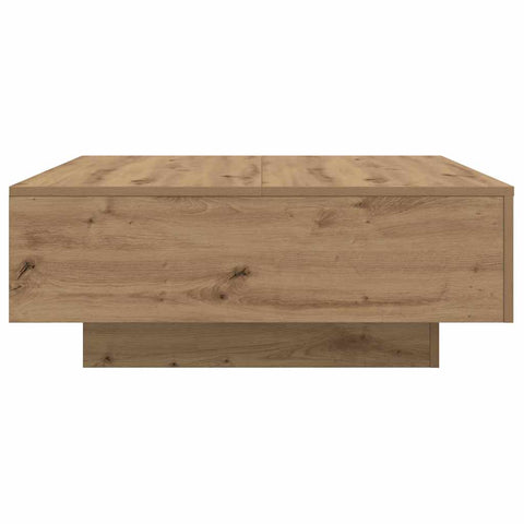 vidaXL Coffee Table Artisan Oak 80 x 80 x 31 cm Engineered Wood