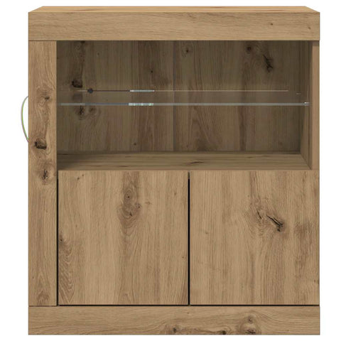 vidaXL Sideboard Brown 60.5 x 37 x 67 cm Engineered wood
