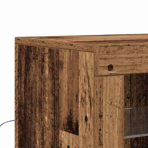 vidaXL Side Cabinet Old wood 60.5 x 37 x 100 cm Engineered Wood