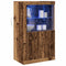 vidaXL Side Cabinet Old wood 60.5 x 37 x 100 cm Engineered Wood