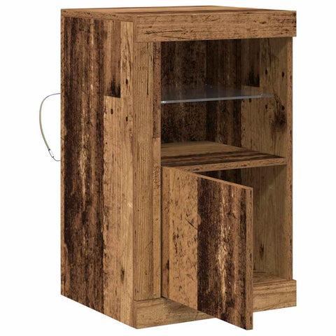 vidaXL Side Cabinet Old wood 41 x 37 x 67 cm Engineered Wood