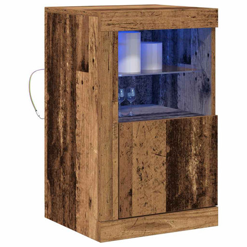 vidaXL Side Cabinet Old wood 41 x 37 x 67 cm Engineered Wood
