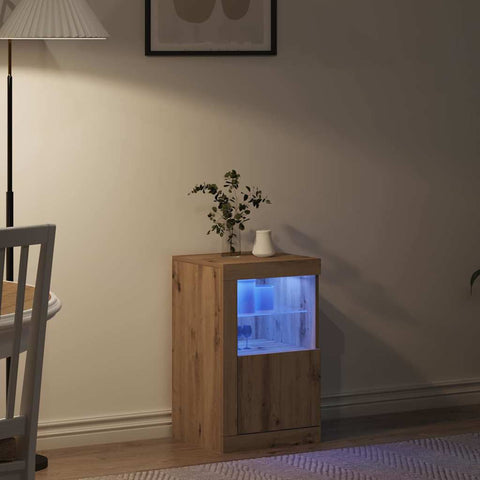 vidaXL Side Cabinet Artisan oak 41 x 37 x 67 cm Engineered Wood