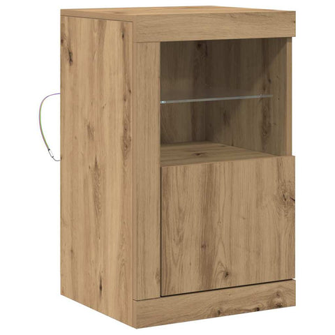 vidaXL Side Cabinet Artisan oak 41 x 37 x 67 cm Engineered Wood