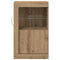 vidaXL Side Cabinet 2 pcs Artisan oak 41 x 37 x 67 cm Engineered Wood