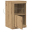 vidaXL Side Cabinet 2 pcs Artisan oak 41 x 37 x 67 cm Engineered Wood