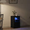 vidaXL Side Cabinet Black oak 41 x 37 x 67 cm Engineered Wood