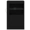 vidaXL Side Cabinet Black oak 41 x 37 x 67 cm Engineered Wood