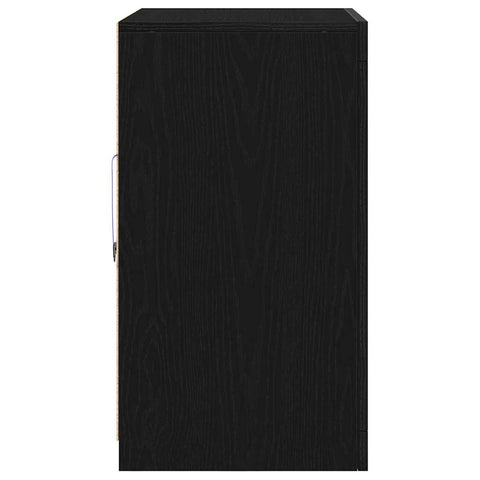 vidaXL Side Cabinet Black oak 41 x 37 x 67 cm Engineered Wood