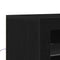 vidaXL Sideboard Black 41 x 37 x 100 cm Engineered wood