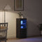 vidaXL Sideboard Black 41 x 37 x 100 cm Engineered wood