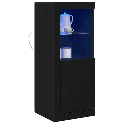 vidaXL Sideboard Black 41 x 37 x 100 cm Engineered wood