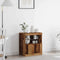 vidaXL Sideboard Brown 60 x 37 x 67 cm Engineered wood