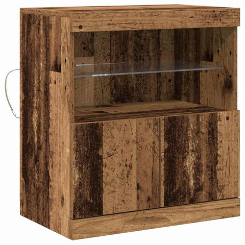 vidaXL Sideboard Brown 60 x 37 x 67 cm Engineered wood