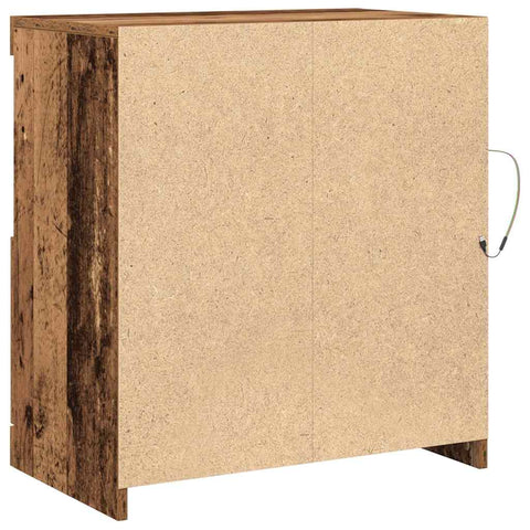 vidaXL Sideboard Brown 60 x 37 x 67 cm Engineered wood