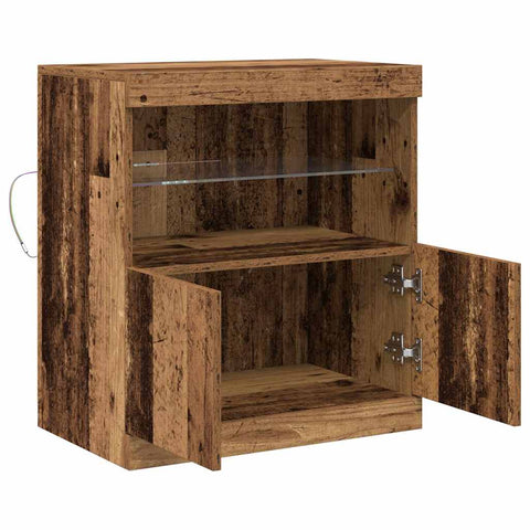 vidaXL Sideboard Brown 60 x 37 x 67 cm Engineered wood