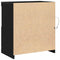 vidaXL Sideboard Black 60 x 37 x 67 cm Engineered wood