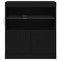 vidaXL Sideboard Black 60 x 37 x 67 cm Engineered wood