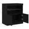 vidaXL Sideboard Black 60 x 37 x 67 cm Engineered wood