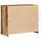 vidaXL Sideboard Brown 81 x 37 x 67 cm Engineered wood