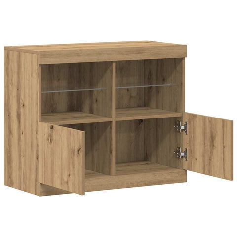 vidaXL Sideboard Brown 81 x 37 x 67 cm Engineered wood