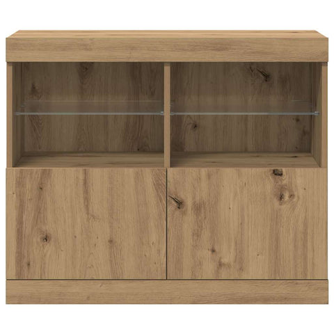 vidaXL Sideboard Brown 81 x 37 x 67 cm Engineered wood