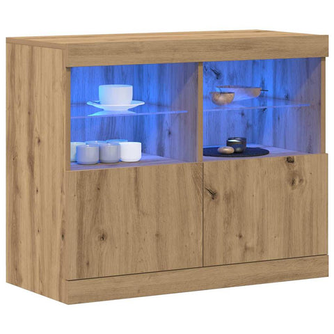 vidaXL Sideboard Brown 81 x 37 x 67 cm Engineered wood